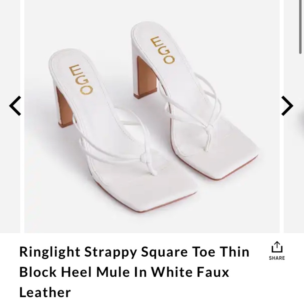 Black Square toe heel - 11